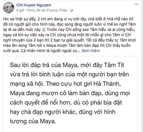 chuyện làng sao,sao Việt,Maya,Tâm Tít