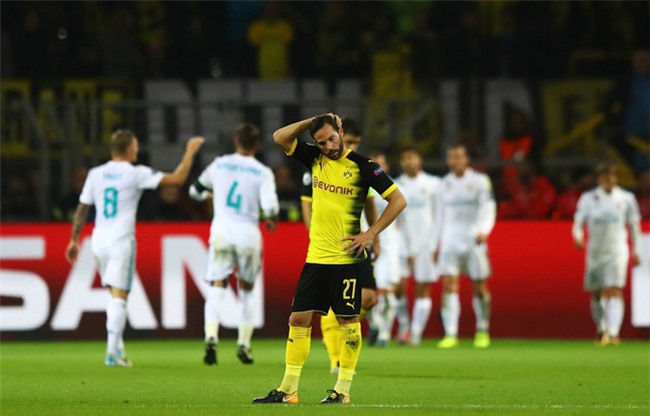Sự thất vọng của các cầu thủ Dortmund sau 2 trận toàn thua