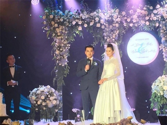 BTV Quang Minh, đám cưới BTV Quang Minh, Quang Minh cưới, sao việt