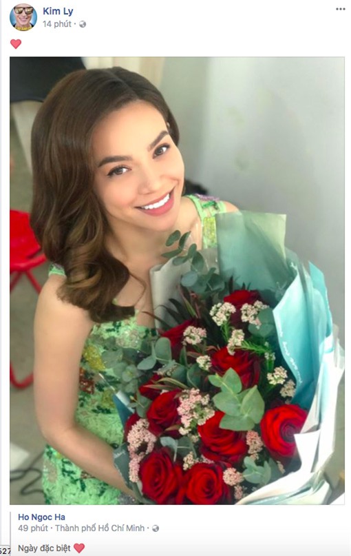 kim ly - ho ngoc ha cung chia se anh ky niem 3 thang yeu nhau - 1