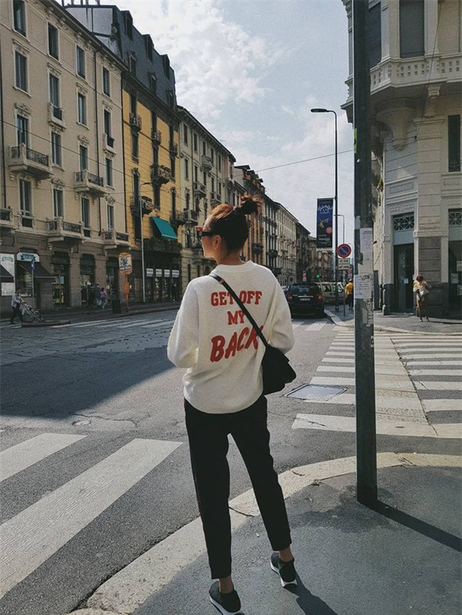 Chán trong nước, sao Việt sang hẳn trời Tây để đọ dáng street style - Ảnh 6.