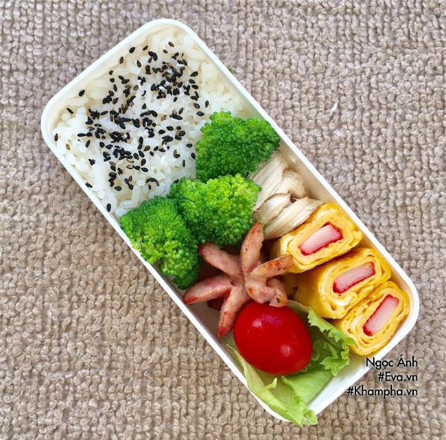 sang nhat song, co nang 9x viet khoe nhung hop com van phong tu nau nhin da mat - 5