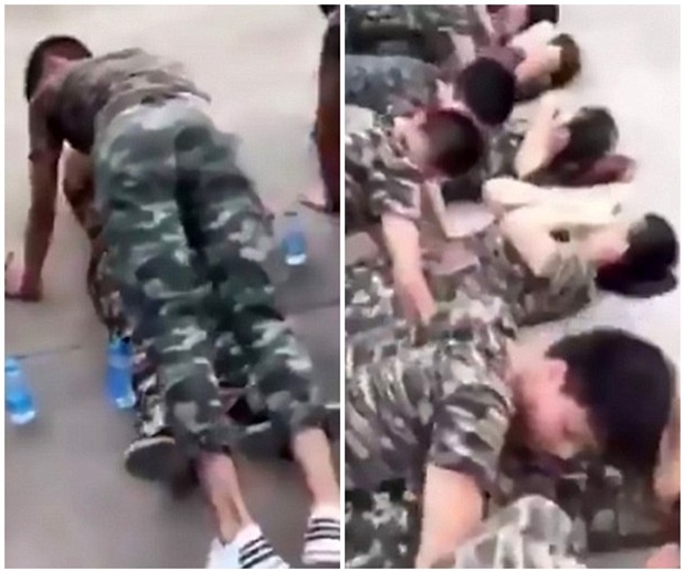 Trung Quốc: Phẫn nộ câu chuyện giáo viên yêu cầu nữ sinh nằm bên dưới để các bạn nam tập chống đẩy - Ảnh 2.