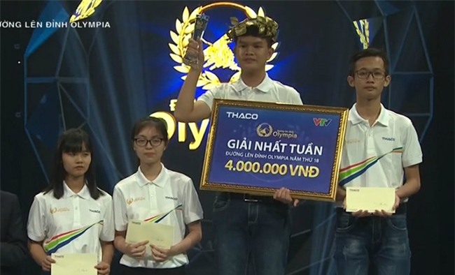 Nam sinh Phu Yen 'qua nhanh, qua nguy hiem' o cuoc thi tuan Olympia hinh anh 1