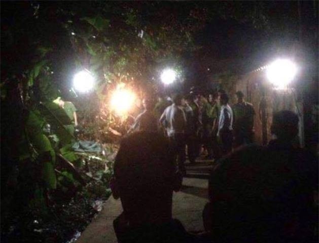 Hiện trường nơi phát hiện thi thể nạn nhân. Ảnh: PV