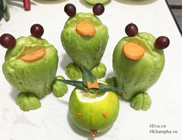 Mẹ Hà Thành trổ tài bày mâm cỗ Trung thu cho con chỉ 200 nghìn đồng vẫn đủ mọi món -5