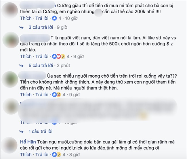 Dùng chiêu tặng thẻ cào giá 200.000 đồng, Cường Dollar hút 150.000 người vào bẫy - Ảnh 3.