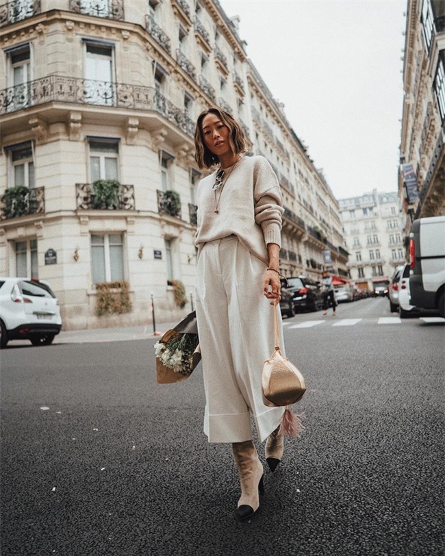 Ngắm loạt streetstyle siêu chất của quý cô châu Á khi đi dự Fashion Week - Ảnh 14.