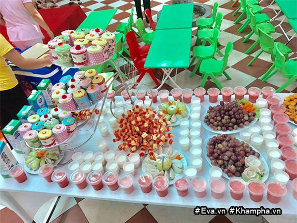 mam buffet trung thu 45 mon cua cac be mau giao vinh phuc khien dan mang cung "thom them" - 10