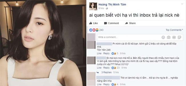 Ngoai Cuong Do la nhieu nghe si cung khon don vi bi lam gia facebook