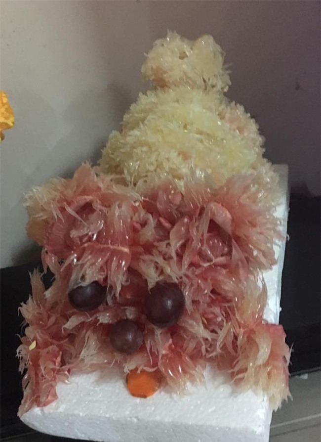 Cận kề Trung Thu, cư dân mạng thi nhau khoe mâm cỗ trái cây theo trường phái... kinh dị - Ảnh 10.