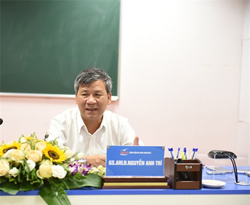 Giáo sư Nguyễn Anh Trí, Viện huyết học và truyền máu trung ương