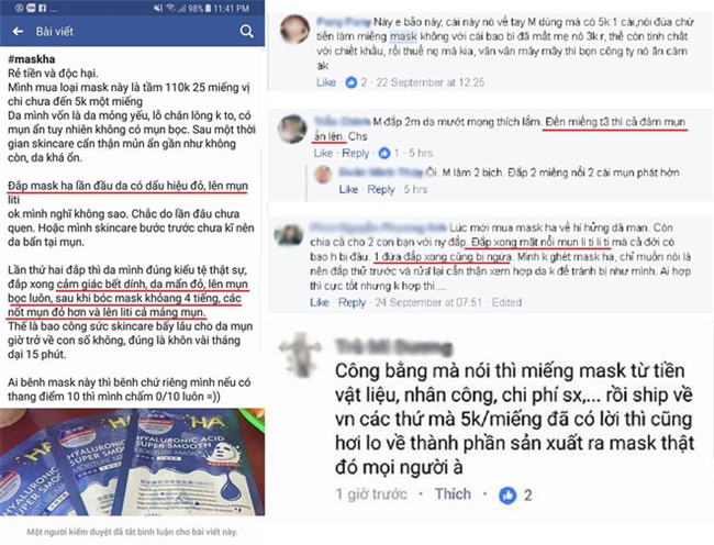 Mặt nạ HA giá chỉ 5.000 đồng được nhiều chị em tìm mua nhưng vẫn còn nhiều mập mờ về chất lượng, giá cả - Ảnh 13.