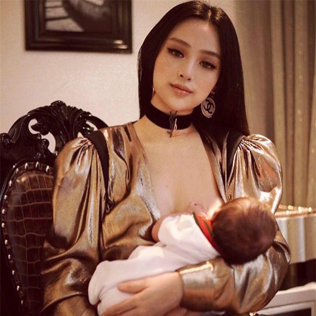 2 tuần sau sinh con, Huyền Baby đã tái xuất xinh đẹp, tự tin khoe ảnh trang điểm lộng lẫy cho con bú - Ảnh 2.