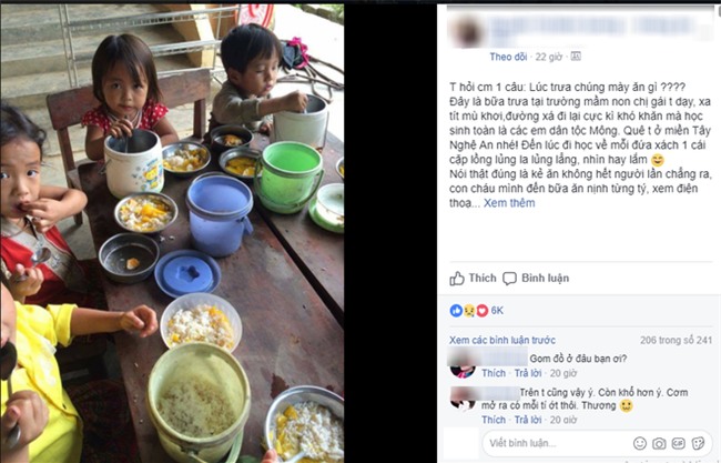 Nghẹn lòng trước câu chuyện về bữa cơm đạm bạc của những em bé vùng cao ngay ngày Trung Thu - Ảnh 4.