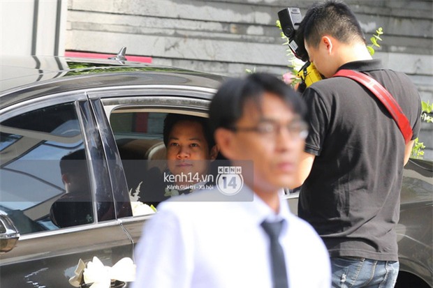 Trung Tín điển trai, liên tuc cười hạnh phúc khi chuẩn bị đón cô dâu Đặng Thu Thảo - Ảnh 6.