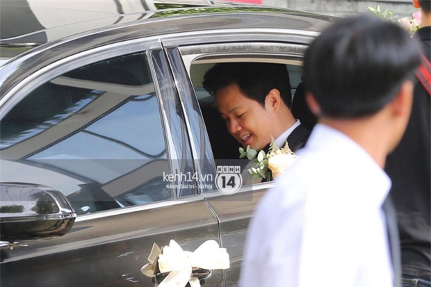 Trung Tín điển trai, liên tuc cười hạnh phúc khi chuẩn bị đón cô dâu Đặng Thu Thảo - Ảnh 7.