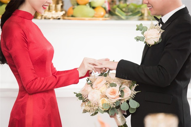 Toàn cảnh lễ rước dâu: Đặng Thu Thảo rơm rớm nước mắt bên ông xã Trung Tín - Ảnh 2.