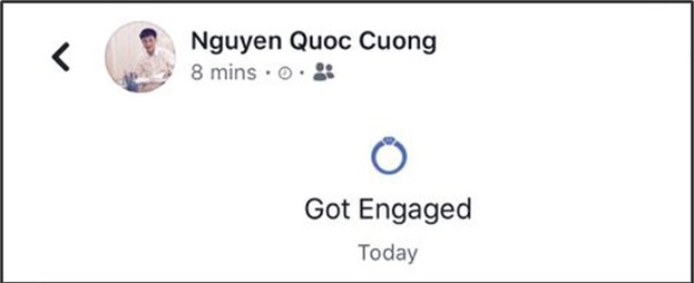 Ngày 25/9 vừa qua, cặp đôi còn cùng nhau thay đổi tình trạng quan hệ sang 