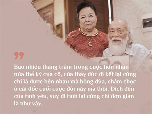 Chuyện tình yêu 56 năm của PGS Văn Như Cương và vợ: Để đi hết cuộc đời vẫn nắm tay nhau và nói Anh yêu em - Ảnh 1.