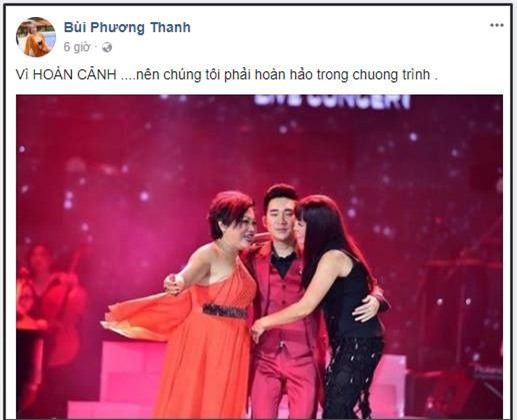 Phương Thanh khẳng định tất cả những hình ảnh trên sân khấu chỉ