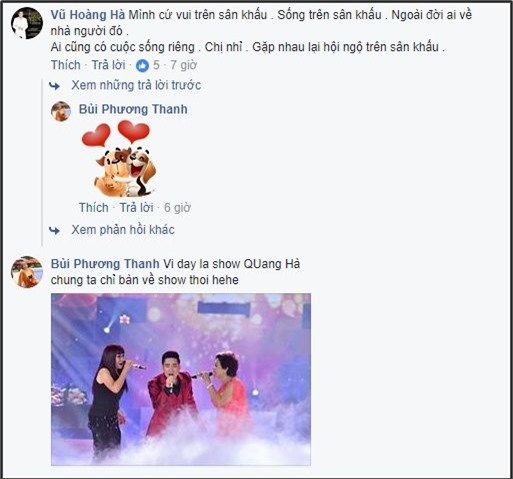 Giọng ca Trống Vắng khẳng định thêm tất cả đều là chuyện trên sân khấu và chuyện ngoài đời hoàn toàn khác. - Tin sao Viet - Tin tuc sao Viet - Scandal sao Viet - Tin tuc cua Sao - Tin cua Sao