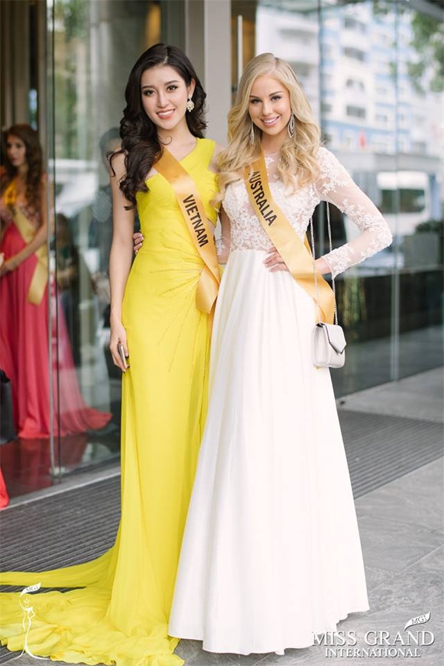 Huyền My lấy lại điểm nhờ hành động đẹp ở cương vị mỹ nhân nước chủ nhà-2