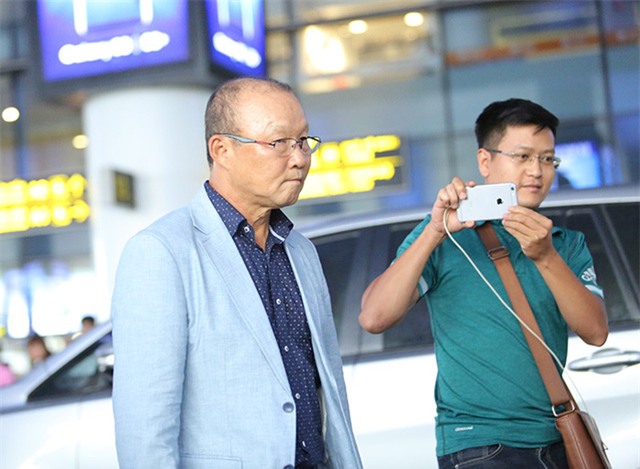 Ông Park Hang Seo thu hút sự chú ý của dư luận