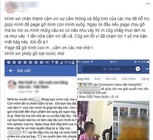 Chưa kịp tự hào vì nuôi con mát tay, mẹ phẫn nộ thấy ảnh con bị ăn cắp để quảng cáo thuốc tăng cân - Ảnh 8.