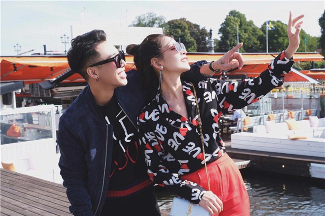 chi 1 ty mua quan ao, tu hom nay chi pu di den dau la thay hang hieu den do - 2