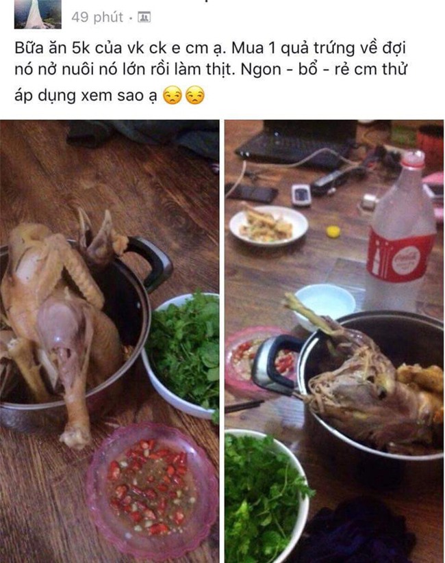 Ngao ngán trào lưu khoe cơm giá rẻ, bà mẹ cao tay khoe bữa ăn 5.000 đồng siêu chất - Ảnh 4.