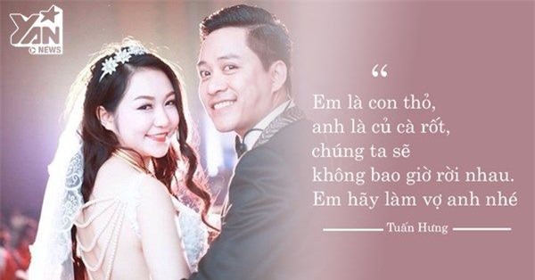Câu nói vừa ngọt ngào, vừa dễ thương này của Tuấn Hưng được dành để cầu hôn bà xã Hương Baby ngay trong lễ cưới. - Tin sao Viet - Tin tuc sao Viet - Scandal sao Viet - Tin tuc cua Sao - Tin cua Sao
