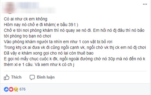 Đi khám thai có cần chồng bên cạnh, chỉ một câu hỏi nhỏ, hội chị em cãi nhau chí chóe - Ảnh 1.