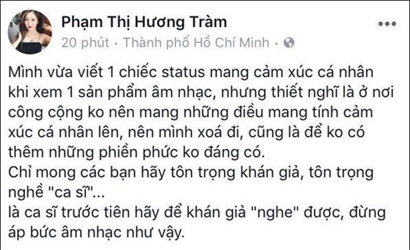 Những lần vạ miệng nhớ đời của Hương Tràm-2