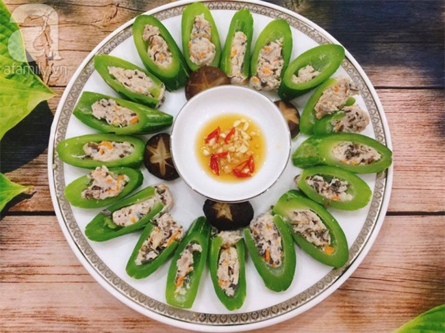 Thanh mát ngọt lịm món mướp Nhật nhồi thịt hấp - Ảnh 6.