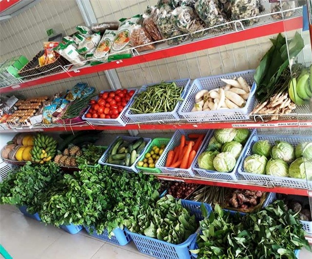 Những loại như rau cải, rau dền, rau mồng tơi không có hàng để bán