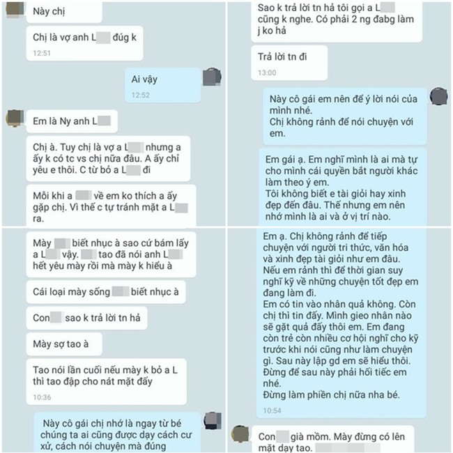 Kinh ngạc với cô bồ ngang ngược nhất năm: Đã giật chồng còn nhắn tin đe dọa, ép vợ cả ly hôn - Ảnh 3.