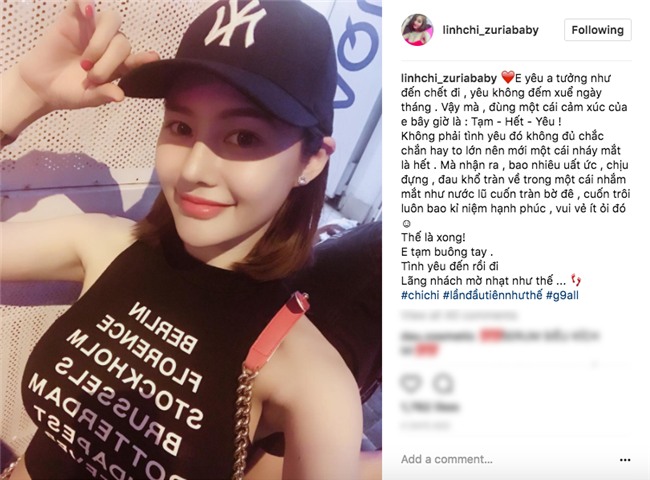 Sau loạt chia sẻ tâm trạng, Linh Chi xác nhận đã chủ động chia tay Lâm Vinh Hải - Ảnh 1.