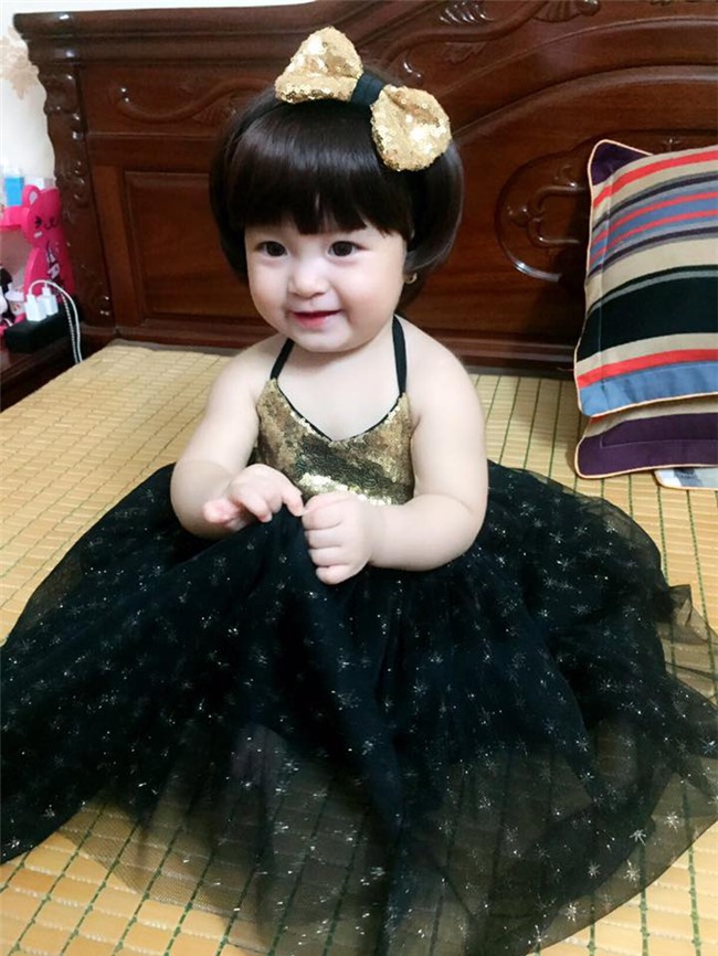 be gai bac ninh xinh nhu thien than trong vay ao me tu tay may - 12