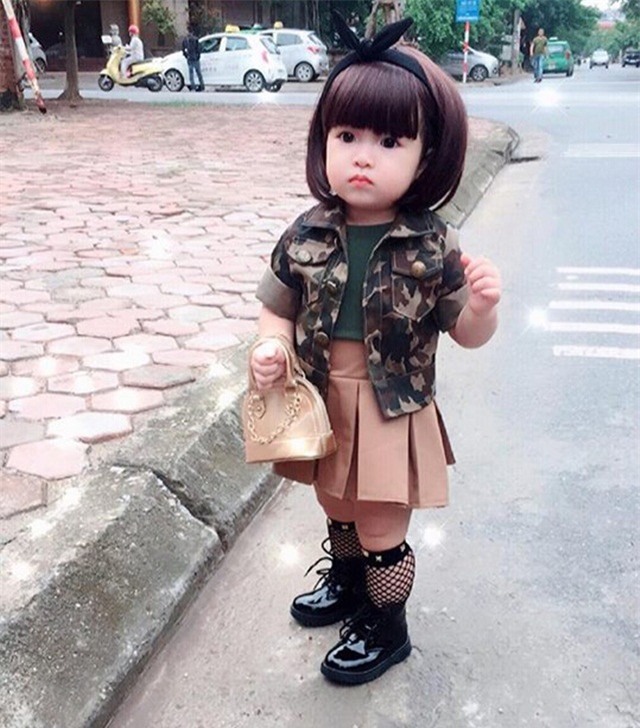 be gai bac ninh xinh nhu thien than trong vay ao me tu tay may - 7