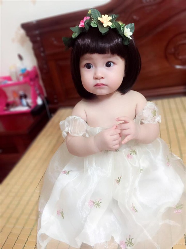 be gai bac ninh xinh nhu thien than trong vay ao me tu tay may - 9