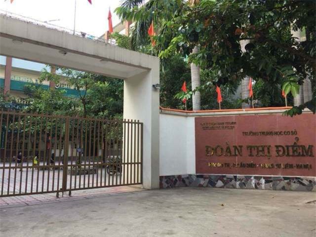 ha noi: hs lop 8 truong doan thi diem nga tu tang hai xuong dat vao gio ra choi - 1