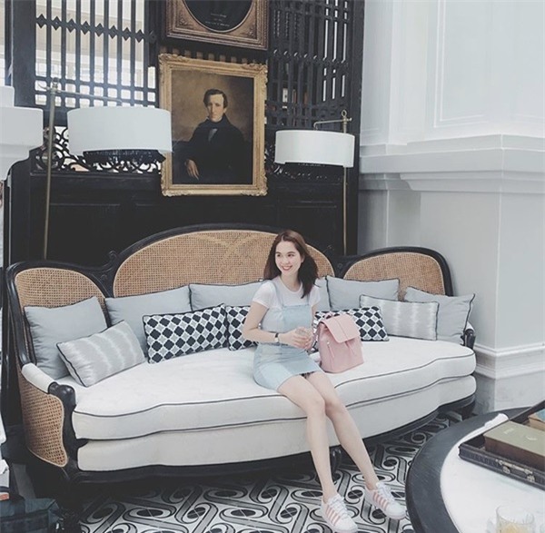 Gió lạnh đầu mùa, ngắm Ngọc Trinh mặc đồ thể thao chất như nước cất-9