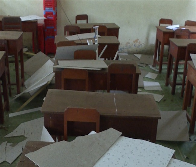 Sập trường, Học sinh, Vĩnh Long