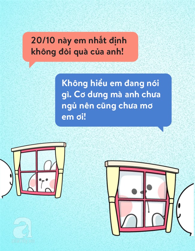 Chị em bảo 20/10 này em không cần quà”, đoán xem các anh chồng phản ứng thế nào?-12