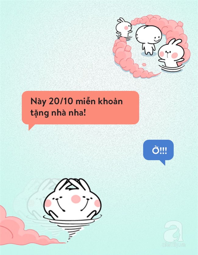 Chị em bảo 20/10 này em không cần quà”, đoán xem các anh chồng phản ứng thế nào?-13