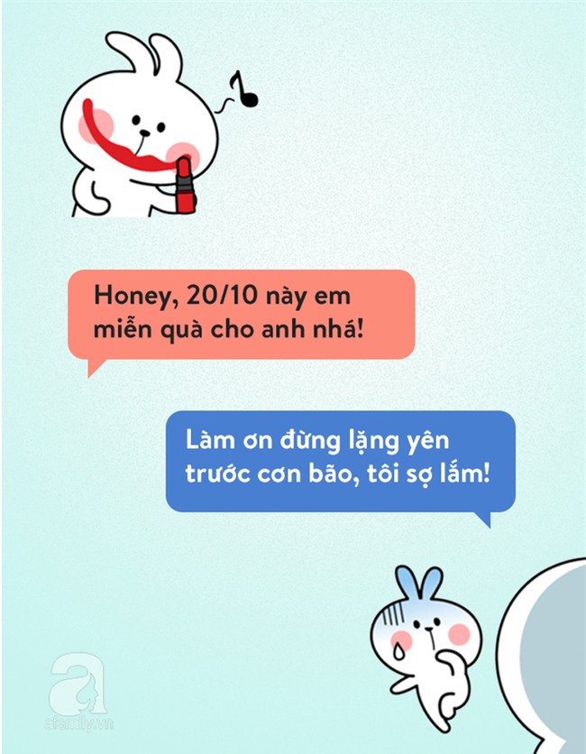 Chị em bảo 20/10 này em không cần quà”, đoán xem các anh chồng phản ứng thế nào?-4