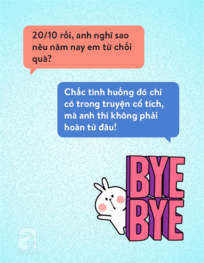 Chị em bảo 20/10 này em không cần quà”, đoán xem các anh chồng phản ứng thế nào?-5