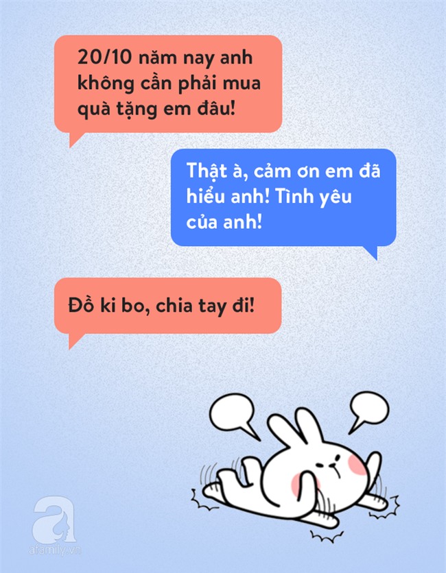 Chị em bảo 20/10 này em không cần quà”, đoán xem các anh chồng phản ứng thế nào?-6