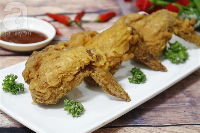 Có công thức cánh gà chiên giòn tan thế này bạn chẳng cần phải ra tiệm nữa! - Ảnh 6.